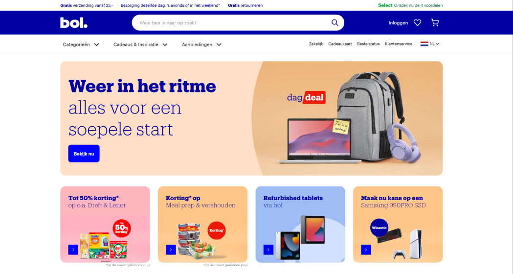 荷兰电商巨头 | bol.com年销52亿欧元，中国卖家入驻通道现已开放 ... ...